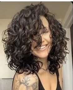 Wavy Perm, Hairstyles Theme, Natural Curly Hair Cuts, Natural Curly Hair, Hair 2024, Big Chop, Hairstyles For Medium Length Hair, Curly Hair Cuts, Medium Length Hair