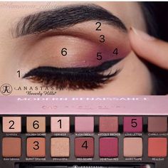 Modern Renaissance look Eyeshadow Tutorials, Diy Makeup, Eyeshadow Looks