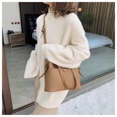 Poppy Bag Material: PU, Polyester Colors available: Black, Brown, Beige, Khaki length 25.5cm*height 22cm*width 11cm Note: 1 Inch=2.54 CM; 1 CM=0.39 Inch, Due to different batches, the bag's liner may be different. We pay your attention to the fact that different computer screens can display different colors even though this is one and the same color. Therefore the color of the received good can be a little bit different than the good on the photo. Ripped Women, Sundress Casual, Snow Dress, Beige Bag, Clubwear Dresses, Crop Top And Shorts, Jeans For Short Women, Denim Shorts Women, Timeless Handbag