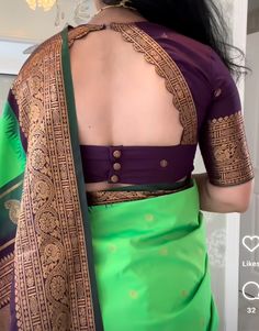 Pattu Blouse Patterns, Simple Saree Blouse Designs, Latest Blouse Neck Designs, Brocade Blouse Designs, Latest Bridal Blouse Designs, Cotton Blouse Design, Best Blouse Designs, New Saree Blouse Designs, Traditional Blouse Designs