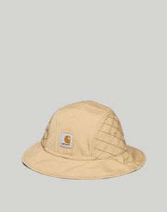 Carhartt has been making tough-as-nails workwear since the railroad days (seriously, the brand launched its signature bib overalls in 1889). Its Work in Progress label reimagines old-school pieces with a modern vibe—like this bucket hat. Made from 100 percent cotton, it features quilted side panels and cinch cord.Cotton.Spot clean.Import.Madewell.com only. Vintage Bucket Hat, Vintage Bucket, Carhartt Womens, Tough As Nails, Carhartt Work In Progress, Best Black Friday, Fashion Aesthetics, Cotton Hat, Bib Overalls