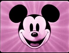 a cartoon mickey mouse with a big smile on it's face