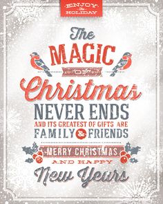 an old fashioned christmas card with the words merry new year