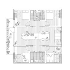 the floor plan for a small apartment