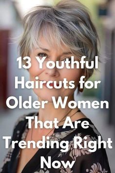 Youthful Haircuts, Grey Hair And Glasses, Hairstyles For Seniors, Women Pixie Cut, Older Women's Hairstyles, Easy Care Hairstyles, Natural Gray Hair, Women's Hairstyles, Short Hair Over 60