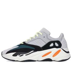 The Yeezy Wave Runner 700 is a retro-inspired sneaker from Kanye West. The chunky silhouette and mesh base make it a unique sneaker that is perfect for any fashion-forward individual. The first colorway was introduced in November 2017 and was an instant hit with the fashion community. Since then, the Yeezy Wave Runner 700 has become one of the most popular sneakers on the market. If you're looking for a sneaker that is both stylish and comfortable, then the Yeezy Wave Runner 700 is the perfect choice for you. (SNKR) Yeezy Wave Runner, Wave Runner, Tv Stand Furniture, Unique Sneakers, Yeezy 700, Popular Sneakers, Office Furniture Accessories, Elegant Shoes, Yeezy Boost