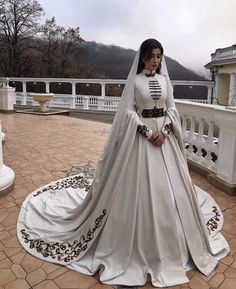 Circassian Wedding Dress, Circassian Women, Caucasus Aesthetic, Circassian Dress, Russian Wedding Dress, Casual Bridal Dress, Bride Aesthetic, Muslimah Wedding Dress, Gowns Dresses Elegant