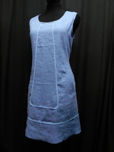 https://mariecosplayshop.com/ Inspired by Alice blue dress made from linen custom made to your size! Blue dress made from linen, full lined, close with an invisible zipper at the back. Pockets at the front. Decorative trimming. Length over the knees, sleeveless. Ask me for more question, and the list of the measurements that I need for the dress. Please, take note that there will possibly have extra fees for plus size. Fitted Blue A-line Linen Dress, Blue Fitted Knee-length Linen Dress, Fitted Blue Linen Dress, Alice Blue, High Quality Dress, Medieval Costume, Made Clothing, Invisible Zipper, Over The Knee