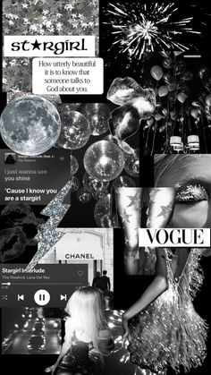 black and white photo collage with text that reads,'i love you to the moon