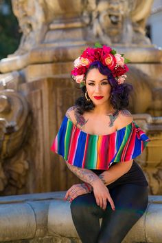 Off shoulder ruffle Mexican top made of stretch fabric by | Etsy Mexican Theme Party Outfit, Mexican Clothing Style, Outfit Mexicano, Mexican Top, Fiesta Dress, Party Outfits For Women, Mexican Party Theme, Mexican Fashion, Fiesta Outfit