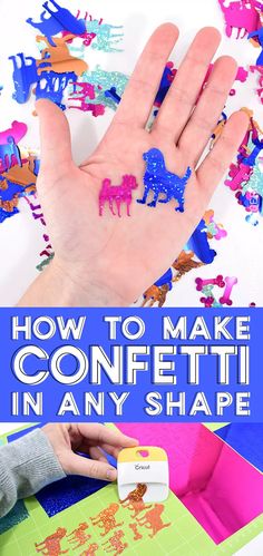 how to make confetti in any shape