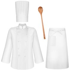 PRICES MAY VARY. 【Complete Chef Costume】you will receive 1 chef top hat, 1 chef coat, 1 white chef apron and 1 wooden spoon,ideal combination for you to wear,Wearing them on various party and it will make you eye catching in the crowd. 【Quality and reliable】our chef coat is made of quality cotton and polyester,with a double breasted stand up collar and eight pearl buttons,comfortable and reliable.chef hat and apron are made of cotton and polyester,soft and comfortable,breathable and durable. 【Su Chef Halloween Costume Woman, Chef Costume Women, Drowsy Chaperone, Chef Costume, Halloween Mouse, Women Party Dress, Tall Hat, Chef Uniform, Chef Coat