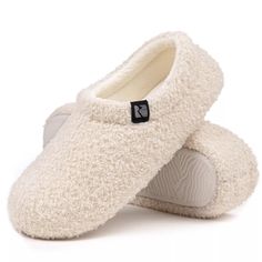 Women's Teddy Fleece Closed Back Slipper, Size 7-8 Us Women, White : Target Shoe Repair Shop, White Slippers, Comfy Slippers, Teddy Fleece, Shoe Repair, Thick Socks, House Shoes, Winter Day, Comforters Cozy