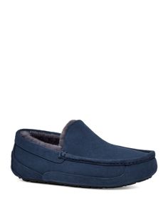 Ugg Men's Ascot Suede Slippers Mens Ugg Tazz Slippers, Ascot Ugg Slipper, Ugg Men Slippers, Black Suede Slip-on Slippers, Mens Ascot, Luxury Men's Slip-on Slippers, Slippers Online, Suede Slippers, Mens Uggs