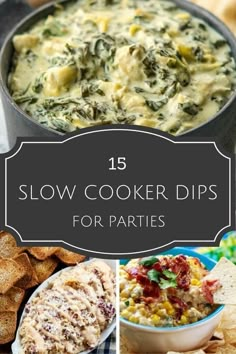 15 slow cooker dips for parties