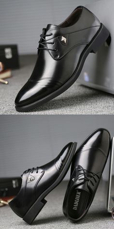 US $24.2 <Click to buy> Luxury Brand Men Business Shoes Black Italian Design Fashion Oxford Shoes Popular Spring Outfits, Mens Business Shoes, Tuxedo Shoes, Oxford Shoes Style, Casual Leather Shoes, Business Shoes