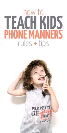 Some of the best parenting tips for teaching children phone etiquette - boyh rules for phone manners and tips for how to teach it! This is SO important when giving kids their first cellphones and the new school year is a great time to do this! Cell Phone Etiquette, Etiquette Classes, Massage Bebe, Phone Etiquette, Kids Cell Phone, Manners For Kids, Kids Phone, Child Phone, Etiquette And Manners