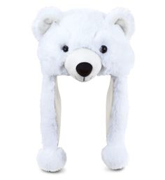 PRICES MAY VARY. THE POLAR BEAR HAT KIDS AND ADULTS COME WITH UNIQUE DESIGN YOU WILL LOVE - DolliBu's Polar Bear Funny Hat with Ear Flaps will make your winter time comfy. Kids winter hat like this polar bear hat costume plush hat feature a bear head with realistic eyes and nose. It's the perfect match for your kids polar bear costume accessory. Anyone can bring this bear beanie anywhere they go for endless winter fun. A must-have bear plush hat for everyone. THE BEAR HEAD HAT IS FOR EVERYONE WHO LOVES SILLY HATS FOR ADULTS AND KIDS - The polar bear costume hat circumference is 10.25 inches, making it fit perfectly for kids, teens, and adults. This cozy yet crazy hat for kids and adults makes great bear hat gifts for everyone. The bear head winter hat for boys and girls is a combination of Polar Bear Costume, Polar Bear Funny, Polar Bear Hat, Snow Bears, Polar Bear Plush, Crazy Hat, Hat With Ear Flaps, Bear Beanie, Silly Hats