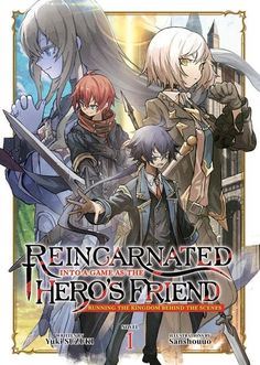 the cover art for reingarned hero's friend