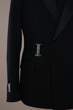 Americo Fashion Black Shawl Lapel Slim Fit Two Pieces Wedding Suits Bespoke Black Tuxedo, Black Single Breasted Blazer For Wedding, Black Single-breasted Blazer For Wedding, Elegant Black Three-piece Suit With Hidden Buttons, Elegant Black Three-piece Suit, Elegant Black Double Breasted Suit With Hidden Buttons, Black Tuxedo With Hidden Button Closure For Party, Wedding Tuxedo With Hidden Button Closure, Elegant Double Breasted Suit For Grooms