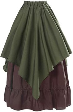 Hobbit Core, Dnd Clothes, Victorian Skirt, Deer Girl, Medieval Dresses, Green Clothing, Ideas For Outfits