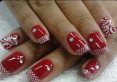 Nice Nail Art For Christmas, Art For Christmas, Christmas Nail Art Designs, Great Nails, Christmas Nail Designs, Christmas Nail, Christmas Nail Art, Future Design, Winter Nails