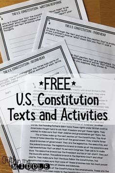 four u s constitution texts and activities with the text, free us constitution texts and activities