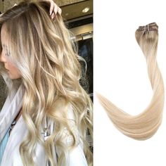 20” #6 , #27 , #60 120 Gram Full Head Human Hair Clip Ins #6b Fading #27 Honey Blonde To #60 White Blonde Extensions *Nwt* Remy 100% Human Hair Hair Color: #6 Brown Faded To 27 And #60 Dip Dyed Straight Hair Extensions Note That Hair Gets A Little Wavy After Washing This Is Normal. 7 Pcs/ 120 Gram Per Package Weight With Clips Aprox 100g Without The Clips. 7 Should Be Enough For A Full Head Length: 20inch Clip Ins Cut,Color , Flat Iron Last Long With Proper Maintenance Hair Clip Ins, 27 Honey Blonde, Blonde Extensions, Curly Clip Ins, Straight Hair Extensions, Balayage Color, Human Hair Clip Ins, Human Hair Color, Hair Extensions Best