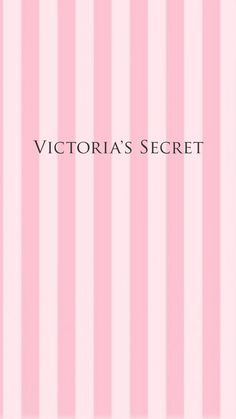 victoria's secret book cover with pink and white stripes on the front, in black lettering