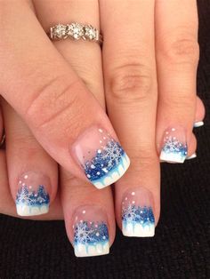 Winter Gel Nail Ideas With Glitter. There are any references about Winter Gel Nail Ideas With Glitter in here. you can look below. I hope this article about Winter Gel Nail Ideas With Glitter can be useful for you. Please remember that this article is for reference purposes only. #winter #gel #nail #ideas #with #glitter Simple Christmas Nails, Christmas Snowflakes Nails, Nail Art Noel, Snowflake Nail Art, Nails Yellow, Gel Nail Art Designs, Holiday Nail Designs, Nagel Tips, Christmas Nails Easy