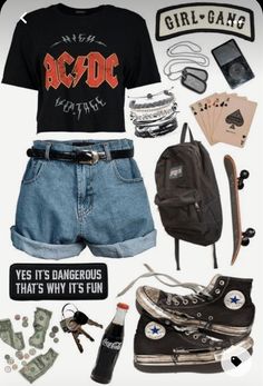 Grunge Outfits 90s, Stranger Things Outfit, Logo Instagram, Look Grunge, Mood Clothes, Skater Girl Outfits, 80s Outfit, Tomboy Outfits, Skater Girls