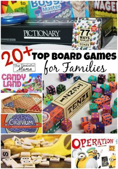 the top board games for families to play with