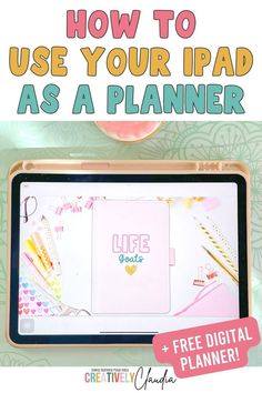 How to Use Your iPad as a Planner | Digital Planning For Beginners + Free Planner Calander For Ipad, Nursing School Digital Planner, Ipad For Beginners, How To Make Your Own Digital Planner, Digital Planning For Beginners, Free Teacher Digital Planner, Ipad Planners, Digital Ipad Planner, Best Planner Apps