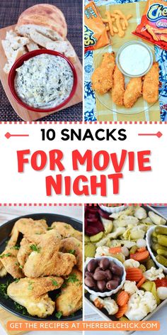 snacks for movie night at home Netflix And Chill Food, Homemade Snack Ideas, Snacks For Movie Night, Homemade Chicken Fingers, Hot Pocket Recipes, Chex Snack Mix, Homemade Hot Pockets, Movie Night At Home, Movie Night Dinner