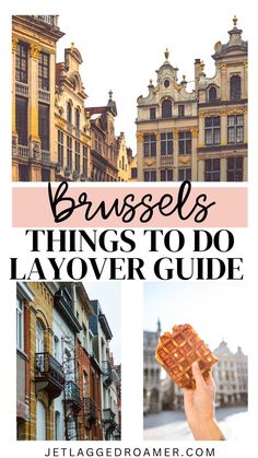 A beautiful view of Brussels, Belgium with landmarks and attractions, perfect for planning your Brussels travel using a Brussels travel checklist and travel tips. Things To Do In Brussels Belgium, Brussels Airport, Metro System, Chocolate Waffles, Belgian Beer