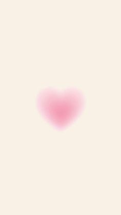 a pink heart on a white background