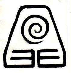 a black and white drawing of an object with spirals on it's sides