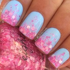 Nail Art Designs Summer, Pink Nail, Neon Nails, Nail Art Summer, Fancy Nails, Manicure E Pedicure, Gorgeous Nails, Blue Nails, Trendy Nails