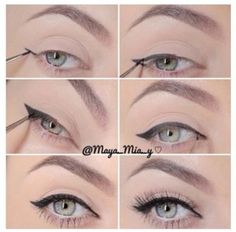 20 Great and Helpful Ideas, Tutorials and Tips for Perfect Makeup Coffee Facial, Home Remedies For Hair, How To Apply Eyeliner, Winged Liner, Cat Eyes, Natural Beauty Tips, Winged Eyeliner