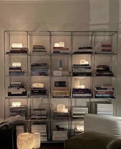 a living room filled with lots of books