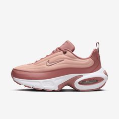 Transport your style with a new Air Max. The Portal is the perfect blend of chunky and sleek, combining the platform sole of 2000s with the minimalist upper of contemporary designs. We added an oval-shaped midsole with cloud-like cushioning for an elevated look you can wear every day. It's so comfortable it's out of this world. Pink Modern Sneakers With Air Max Cushioning, Modern Synthetic Sneakers With Air Max Cushioning, Nike Chunky Sneakers With Boost Midsole And Round Toe, Nike Chunky Sneakers With Boost Midsole, Modern Nike Synthetic Sneakers, Chunky Sneakers With Air Cushioning And Synthetic Material, Chunky Sneakers With Air Cushioning And Round Toe, Chunky Round Toe Sneakers With Air Cushioning, Nike Synthetic Platform Sneakers