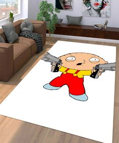 two hand gun family guy kids Living room carpet rugs Kids Living Room, Kids Living Rooms, Carpet Rugs, Room Carpet, Saturday Sunday, Living Room Carpet, Throw Rugs, 12 Days, Rugs On Carpet