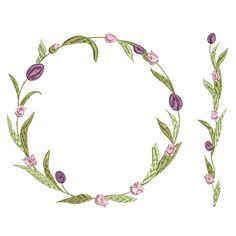 the letter o made up of flowers and leaves