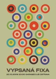 an advertisement for the vypsana fixa event in portugal, with colorful circles