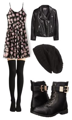 Outfit Ideas Feminine, Black Fashion Outfits, Cute Black Outfits, Rocker Chic Outfits, Fest Outfits, Rock Punk, Goth Outfits, 가을 패션