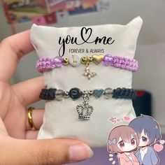 ♡ Cute Couple Bracelets or even could be Friendship Bracelets These Bracelets Make a Wonderful Gift!! 🥰✨ ♡  *Yes You can Change The Colors! Mention them in personalization!* ☆Although this Bracelet is adjustable there are still 3 sizes you can chose from. 1) Small size: for 11-14cm wrist  (Smaller Wrist) 2) Medium Size: for 15-16cm wrist (For Average Wrist) 3) Large size for 17cm and bigger  (For bigger wrist)  (All handmade by me ☺) Drake Bracelet, Cute Couple Bracelets, Bracelets Matching, Bracelets Friendship, Gifts For Couples, Couples Bracelet, For Her Gifts, Couple Bracelets, Cute Bracelets