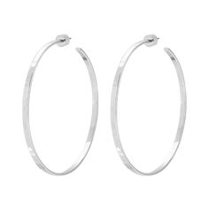 2.5" Hammered Hoops have a hammered texture. Material: Brass Plating: 10k gold or rhodium (silver) Hoops have a clear protective coating to prevent from quick wear and tarnishing. Hoops have a 2.5" Outer Diameter Hoop earring width is 1/8" Our jewelry is always handmade from sustainable materials in the USA. Laptop Tote Bag, Vegan Leather Bag, Silver Accessories, Woven Bag, Chain Link Necklace, Link Necklace, Silver Hoops, 10k Gold, Earring Necklace