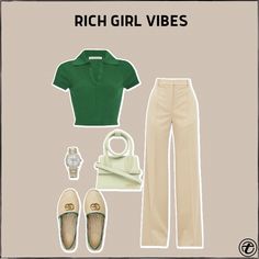 Polo Shirt Outfits for Women: 20 Ways To Wear A Polo Shirt Polo And Pants Outfit Women, Collared T Shirt Outfit, Green Polo Outfit Woman, How To Wear Polo Shirts Women, Styling A Polo Shirt Women, Us Polo Outfit Women, How To Style Polo Shirt, Polo For Women Outfits, Green Polo Shirt Outfit Woman