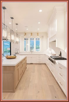 (ad) What kitchen tile is most durable? Dream Kitchens Design, White Kitchen Design, Kitchen Room Design, Modern Farmhouse Kitchens, Kitchen Remodel Idea, White Cabinets, Kitchen Style, Decor Rustic