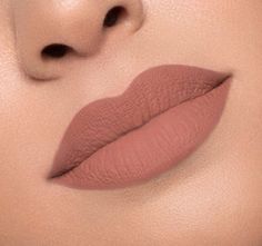 Brown Lipstick Looks, Makeup Styles To Try, Liquid Smooth, Neutral Lipstick, Neutral Lip Color, Nude Lipstick Shades, Mauve Lipstick, Hello Kitty Room, Matte Lipstick Shades